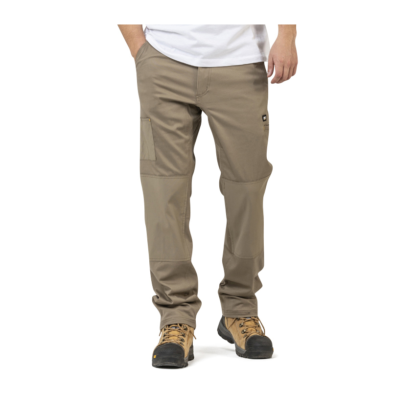 Caterpillar Machine Philippines - Mens Pants - Khaki 26398YPMQ